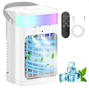 🆕 Portable Air Conditioners,Ac Unit with 1500ML Water Tank